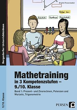 Mathetraining in 3 Kompetenzstufen - 9./10. Klasse