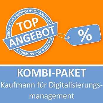 Kombi-Paket Kaufmann für Digitalisierungsmanagement Lernkarten