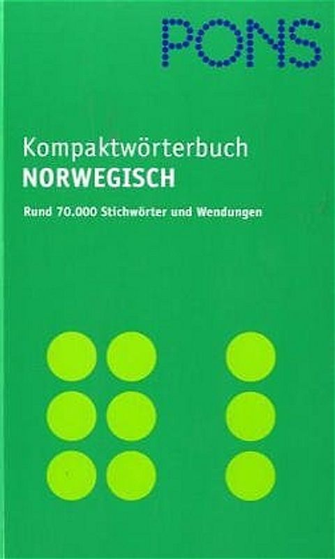 PONS Kompaktwörterbuch Norwegisch