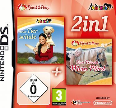 2 in 1: Mein Pferd + Meine Tierschule Nintendo DS