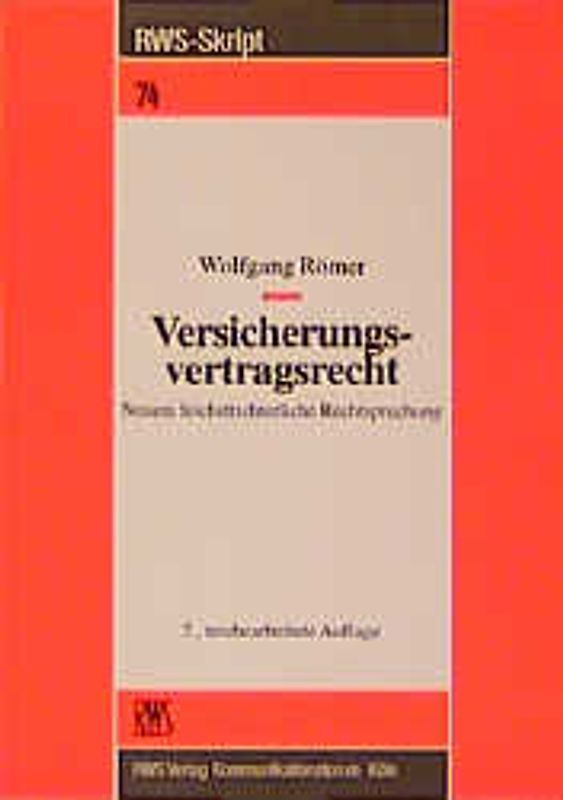 Versicherungsvertragsrecht