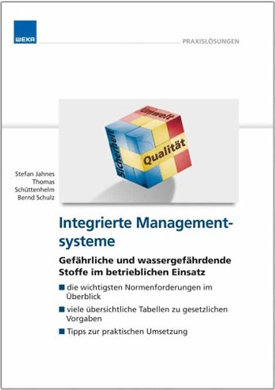 Gefährliche und wassergefährdende Stoffe im betrieblichen Einsatz