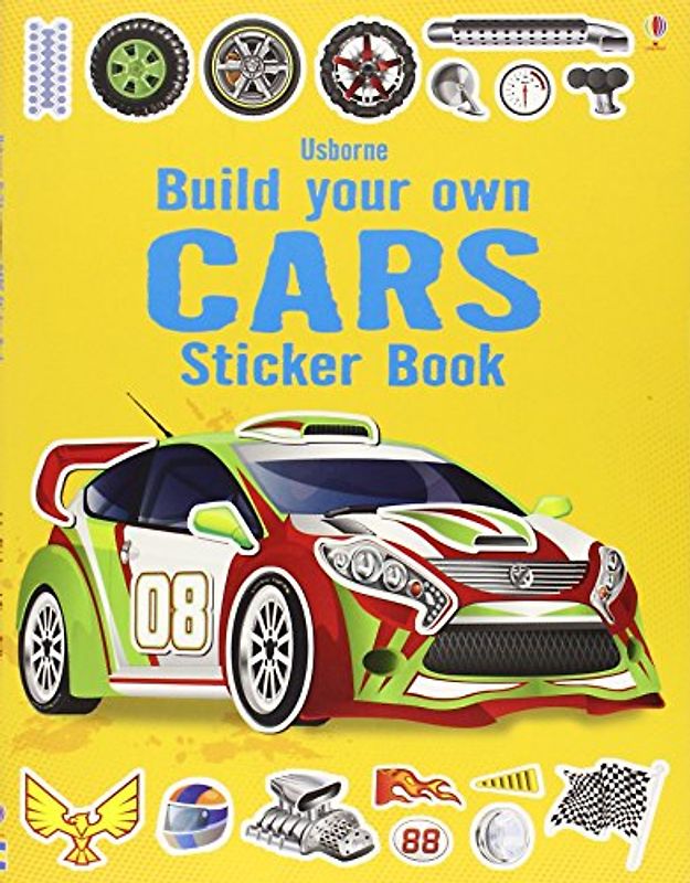 Build Your Own Cars Sticker Book - Tudhope, Simon