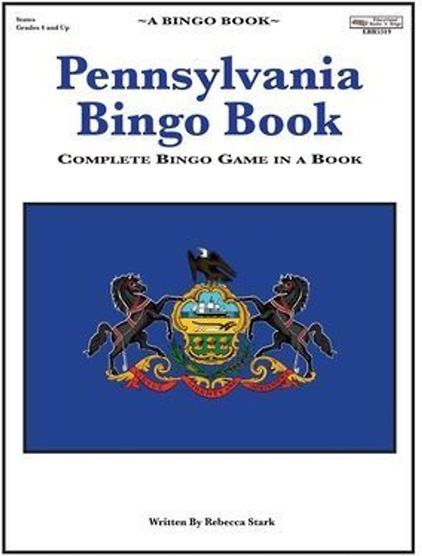 Pennsylvania Bingo Book: Complete Bingo Game In A Book
