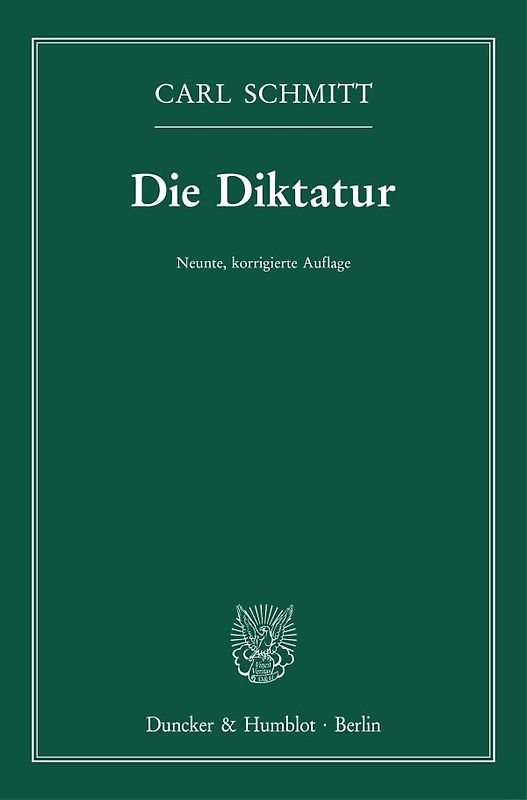 Die Diktatur.