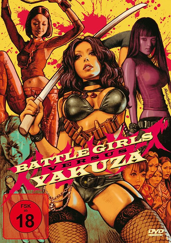 Battle Girls versus Yakuza DVD