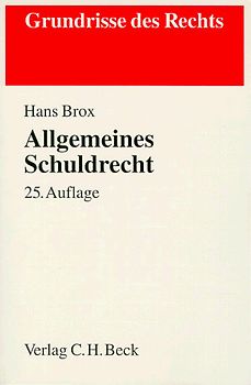 Allgemeines Schuldrecht