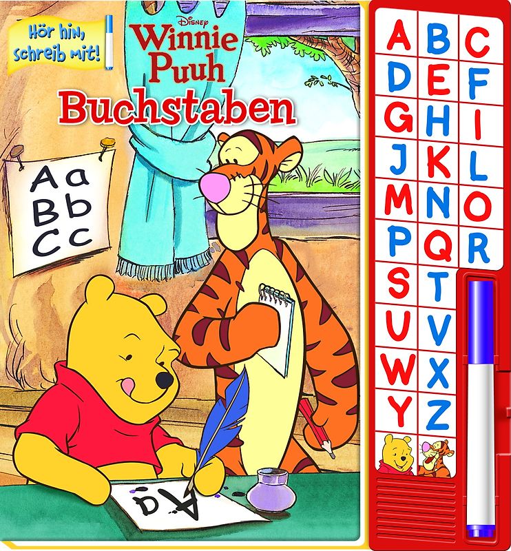 Winnie Puuh Buchstaben