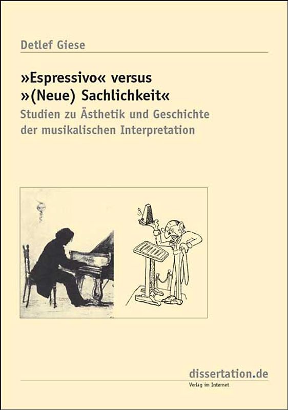 Espressivo' versus '(Neue) Sachlichkeit