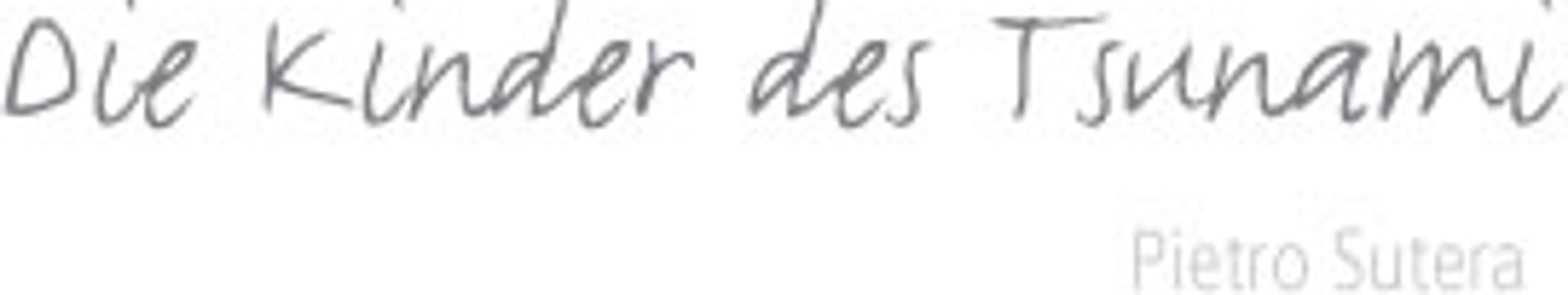 Die Kinder des Tsunami