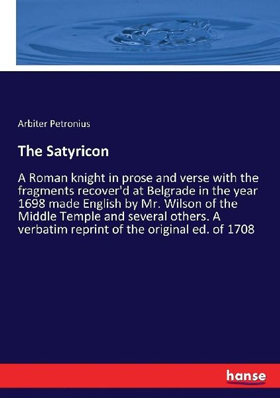 The Satyricon
