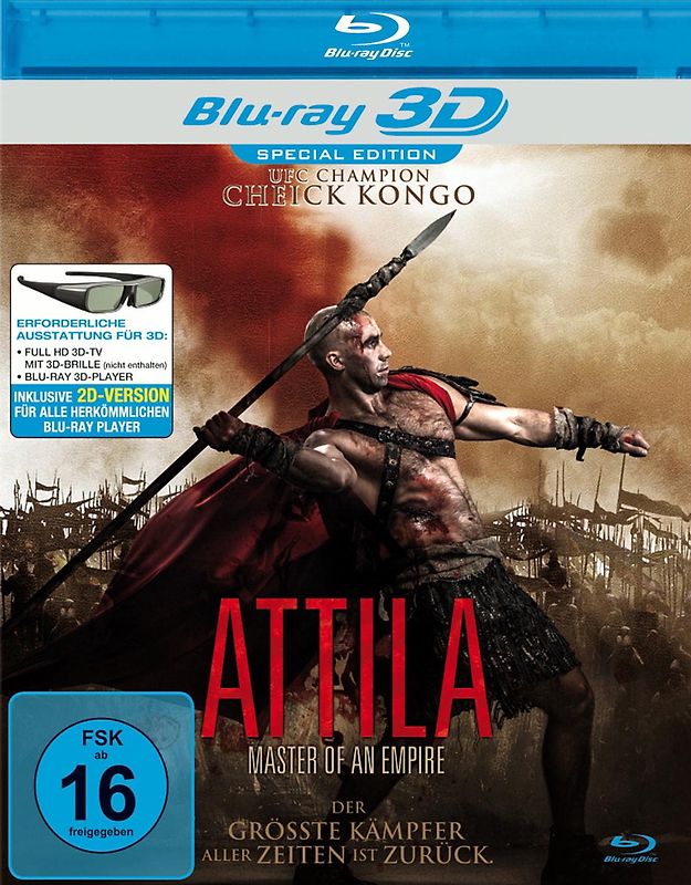 Attila - Master of an Empire (Blu-ray 3D) 3D Blu-ray Disc