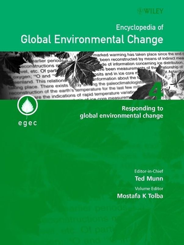 Encyclopedia of Global Environmental Change