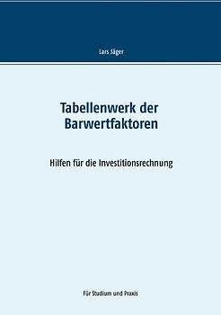 Tabellenwerk der Barwertfaktoren
