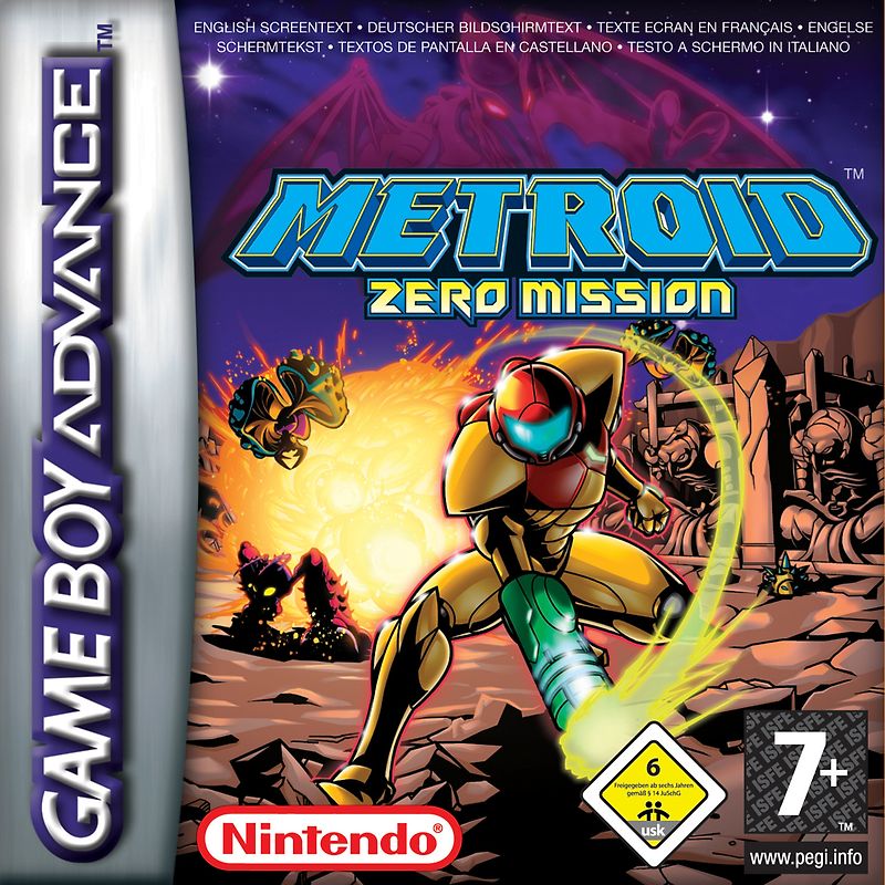 Metroid Zero Mission Nintendo Game Boy Advance