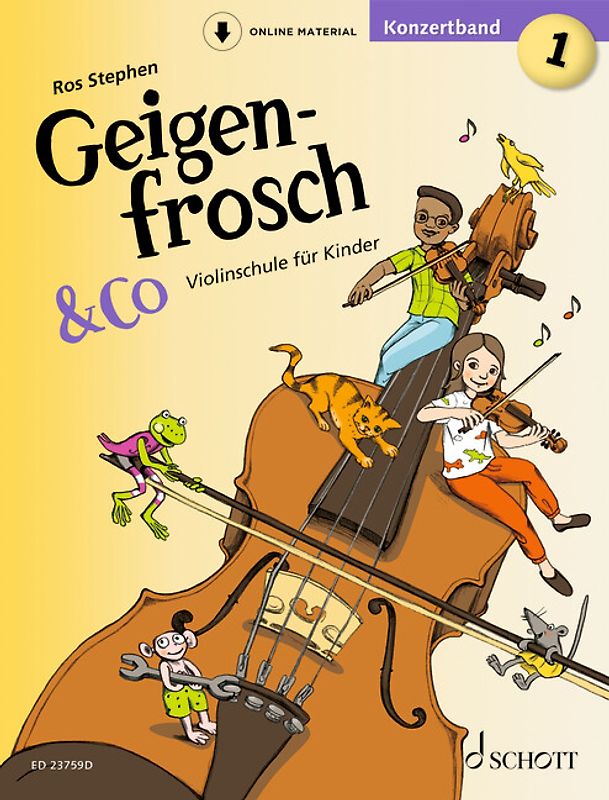 Geigenfrosch & Co: Konzertbuch 1