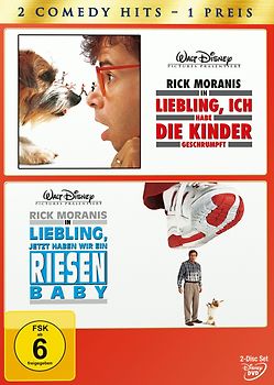 Liebling, ich habe die Kinder geschrumpft / Liebling, jetzt haben wir ein Riesenbaby [2 DVDs] DVD
