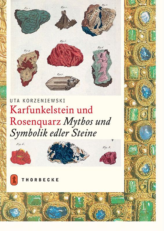 Karfunkelstein und Rosenquarz