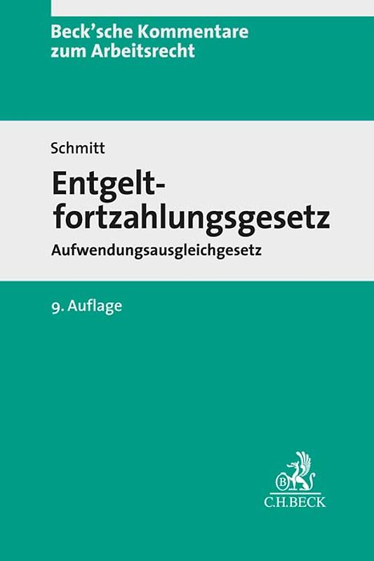 Entgeltfortzahlungsgesetz. EFZG AAG