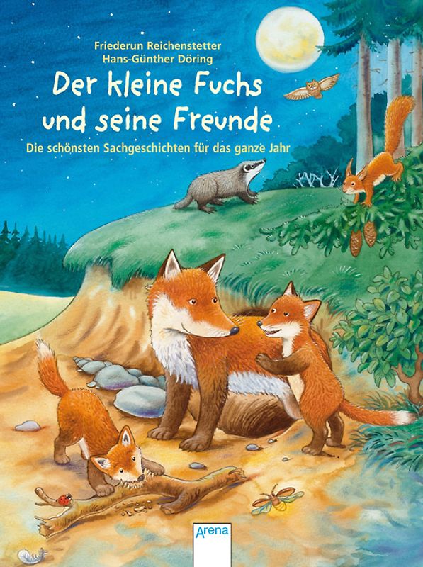 Der kleine Fuchs und seine Freunde.