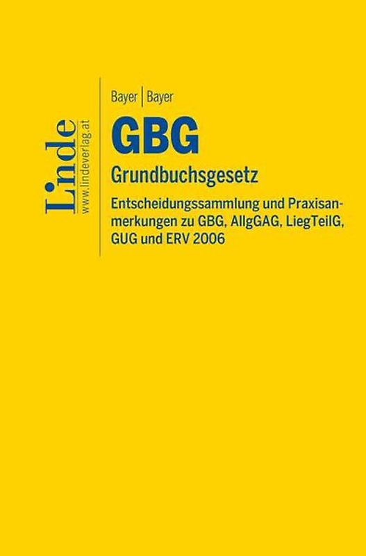 GBG | Grundbuchsgesetz