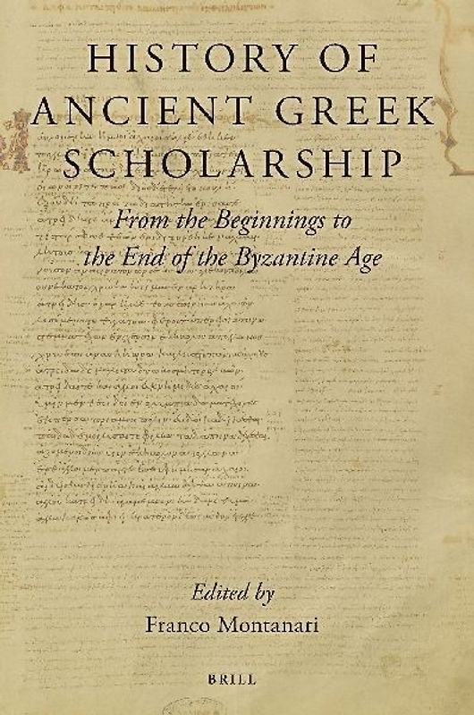 History of Ancient Greek Scholarship