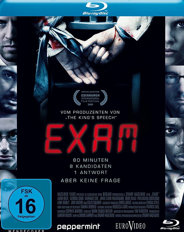 Exam Blu-ray Disc