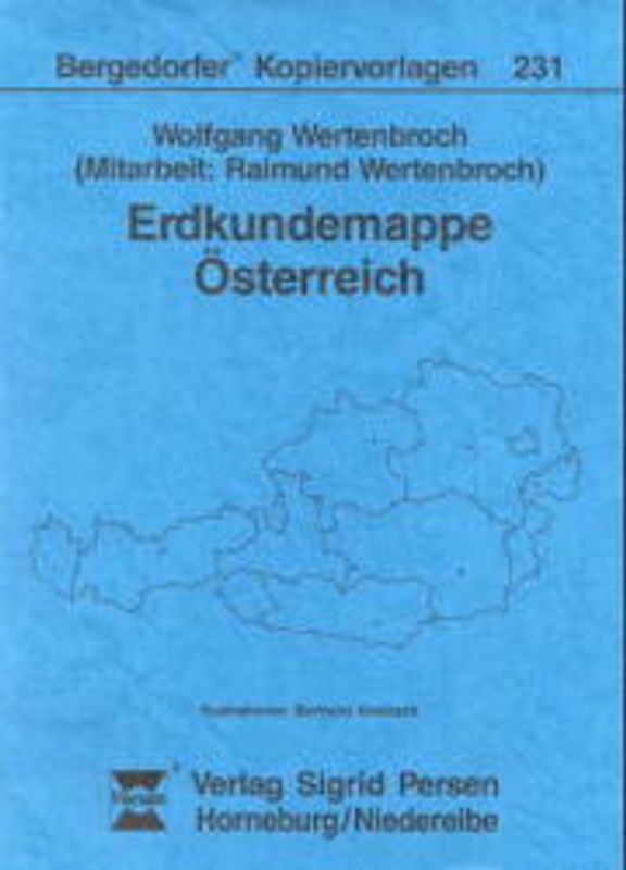 Erdkundemappe Österreich