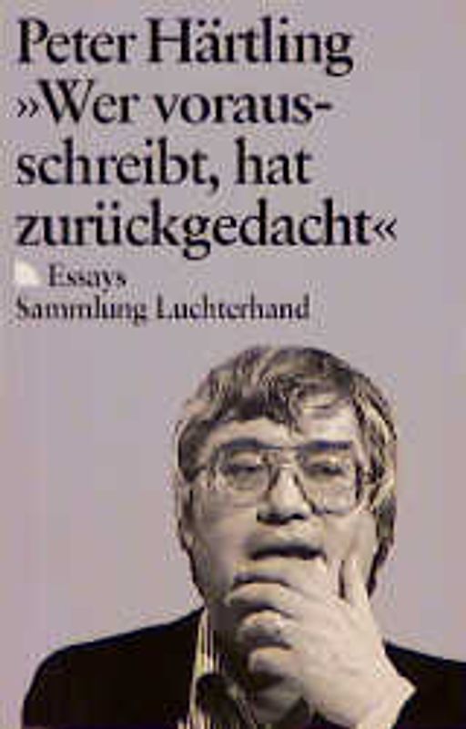 Wer vorausschreibt, hat zurückgedacht