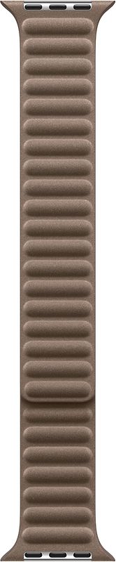 Apple Watch 44/45/46/49 mm Bracelet à maillons magnétique M/L taupe sombre