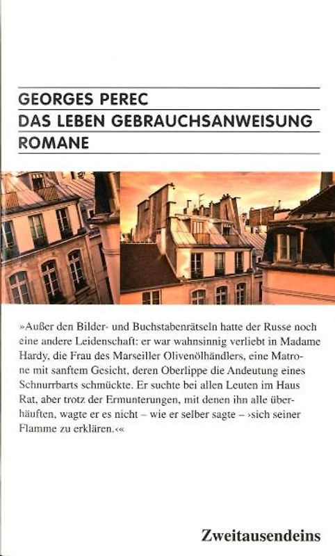 Das Leben Gebrauchsanweisung