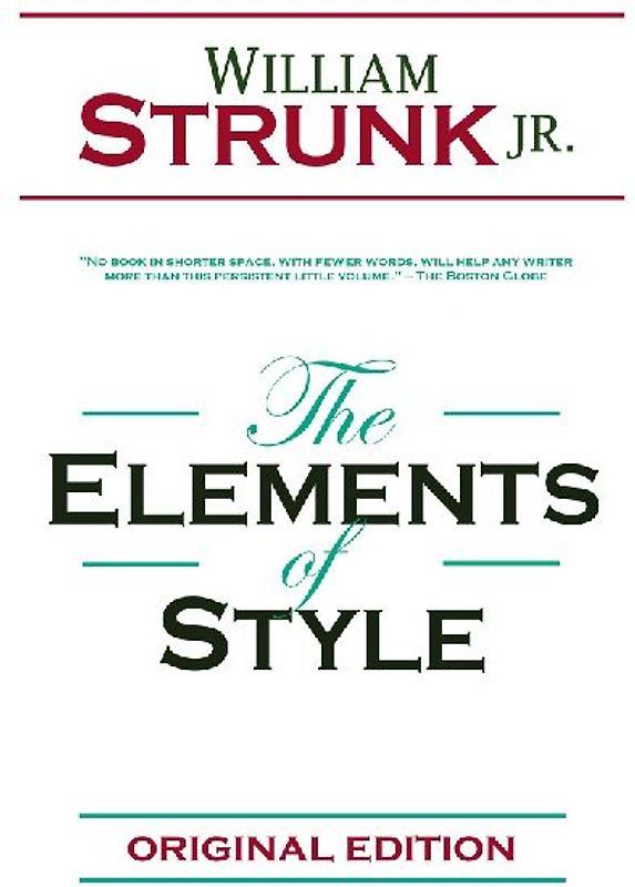 The Elements of Style