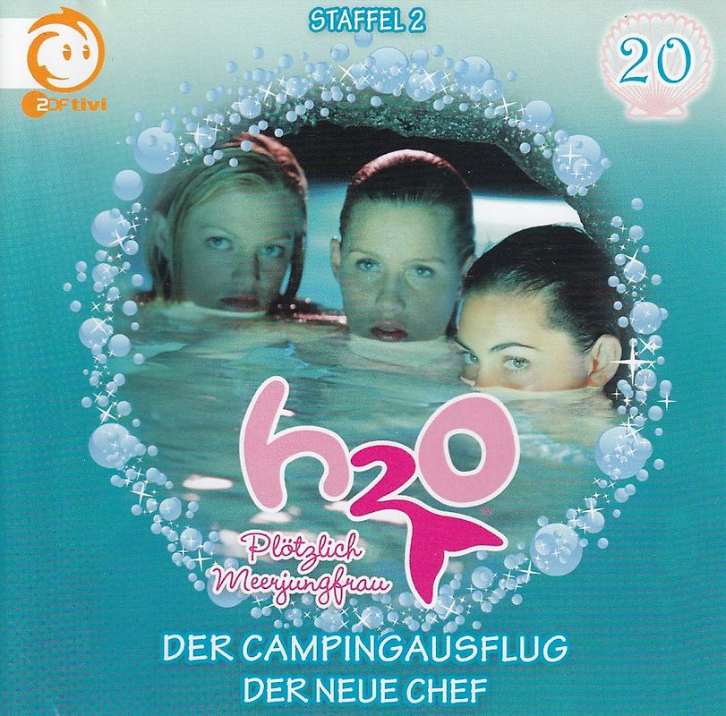 H2O - Plötzlich Meerjungfrau: Folge 20 - Der Campingausflug / Der neue Chef [Audio CD]