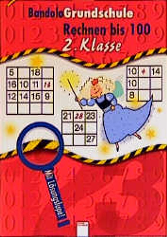 Bandolo Grundschule - Lernspielspass mit Lösungslupe / Rechnen bis 100. 2. Klasse