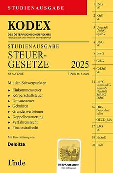 KODEX Studienausgabe Steuergesetze 2025