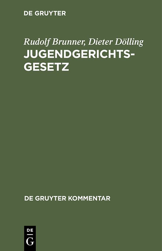 Jugendgerichtsgesetz