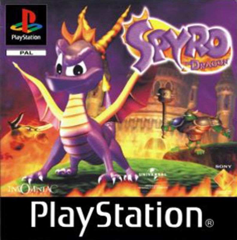Spyro The Dragon PlayStation 1