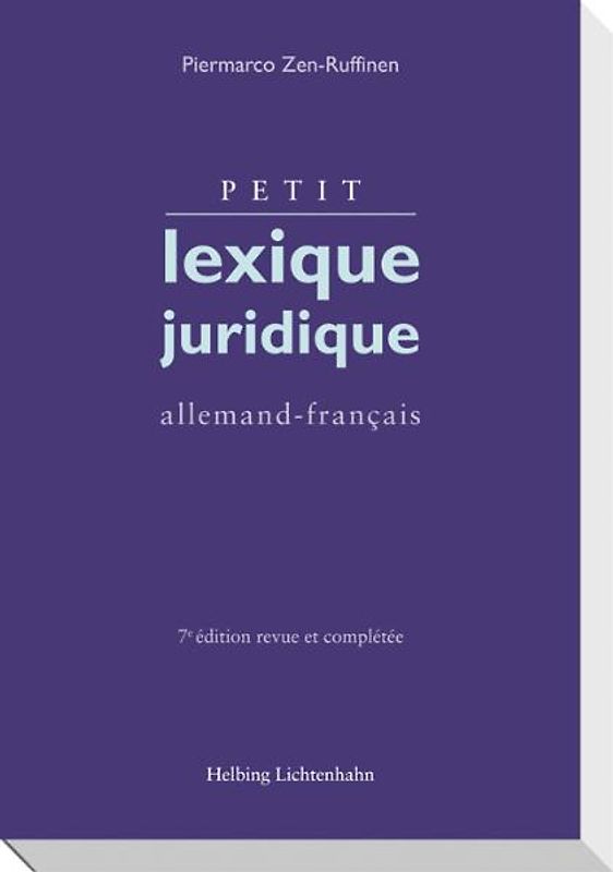 Petit lexique juridique