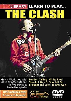 Learn to Play - Lick Library - Learn to Play: The Clash DVD