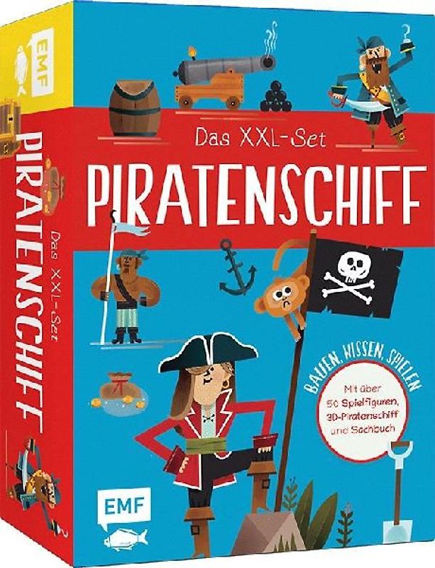 Das XXL-Set - Bauen, Wissen, Spielen: Piratenschiff