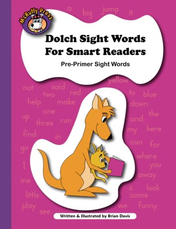 Dolch Sight Words For Smart Readers: Pre-Primer Sight Words