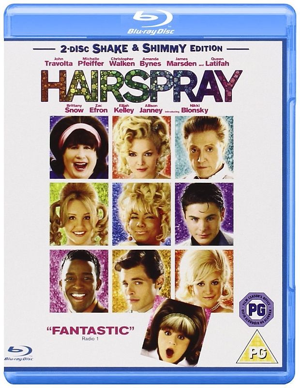 Hairspray [2 Discs, UK Import] Blu-ray Disc