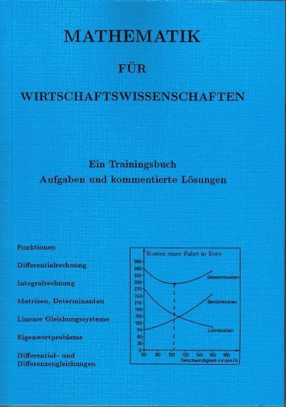 Mathematik für Wirtschaftswissenschaften