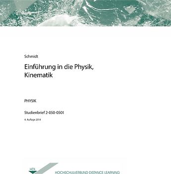 Einführung in die Physik, Kinematik