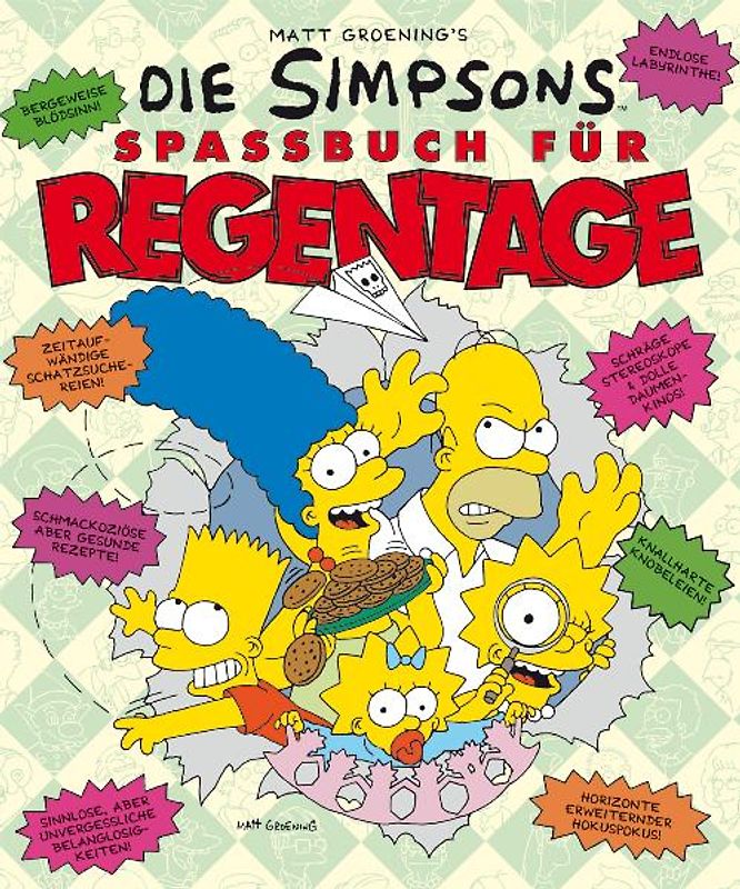 Simpsons: Spaßbuch für Regentage