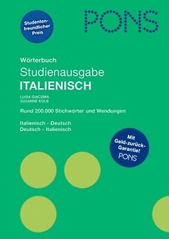 PONS Studienausgabe Italienisch für Schule und Studium