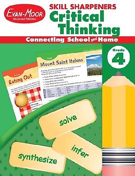 Skill Sharpeners: Critical Thinking, Grade 4 Workbook