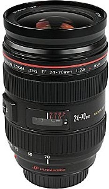 Canon EF 24-70 mm F2.8 L USM 77 mm Objectif (adapté à Canon EF) noir