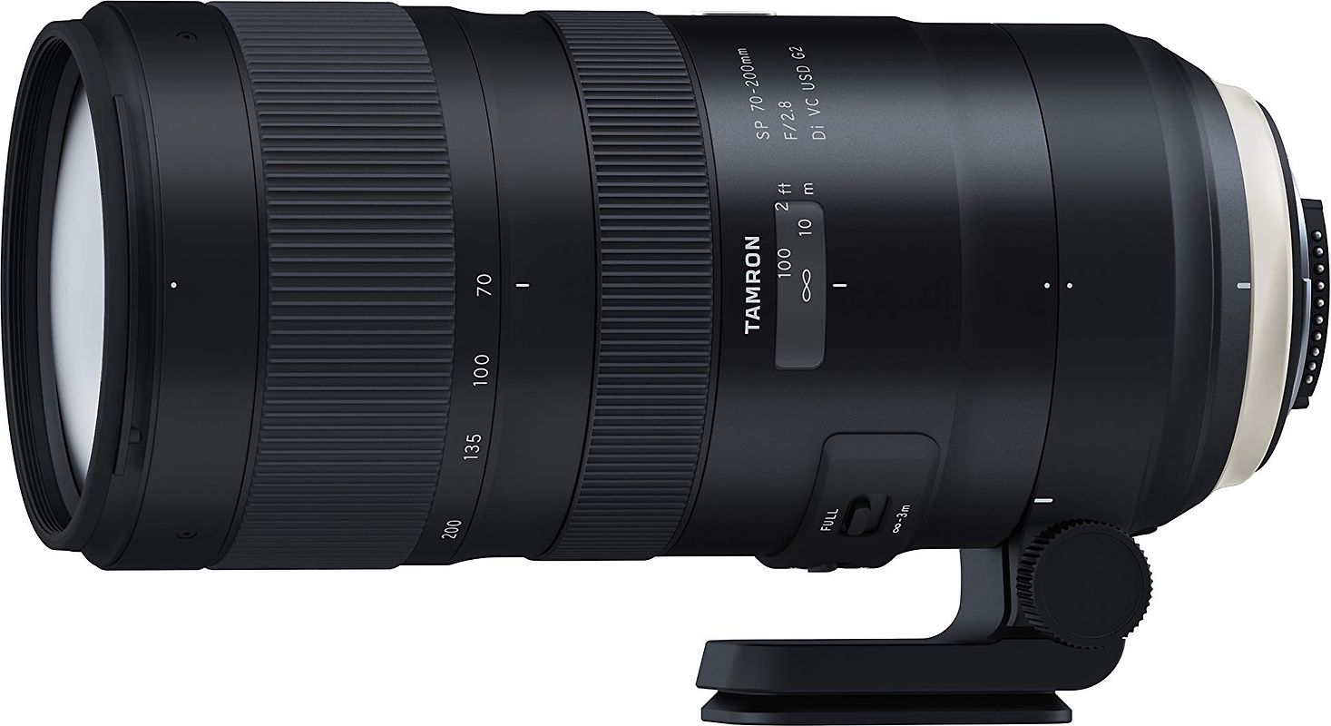 Tamron SP 70-200 mm F2.8 Di USD VC G2 77 mm Filtergewinde (Nikon F Anschluss) schwarz