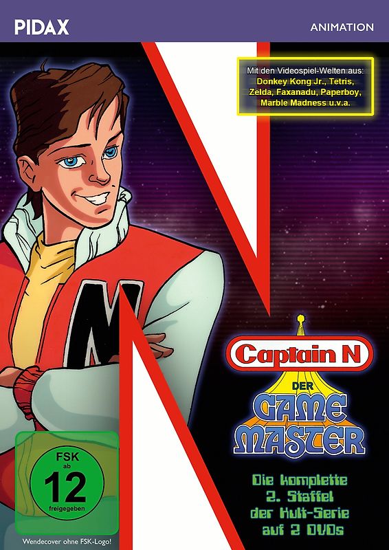 Captain N - The Game Master - Die komplette 2. Staffel [2 DVDs] DVD